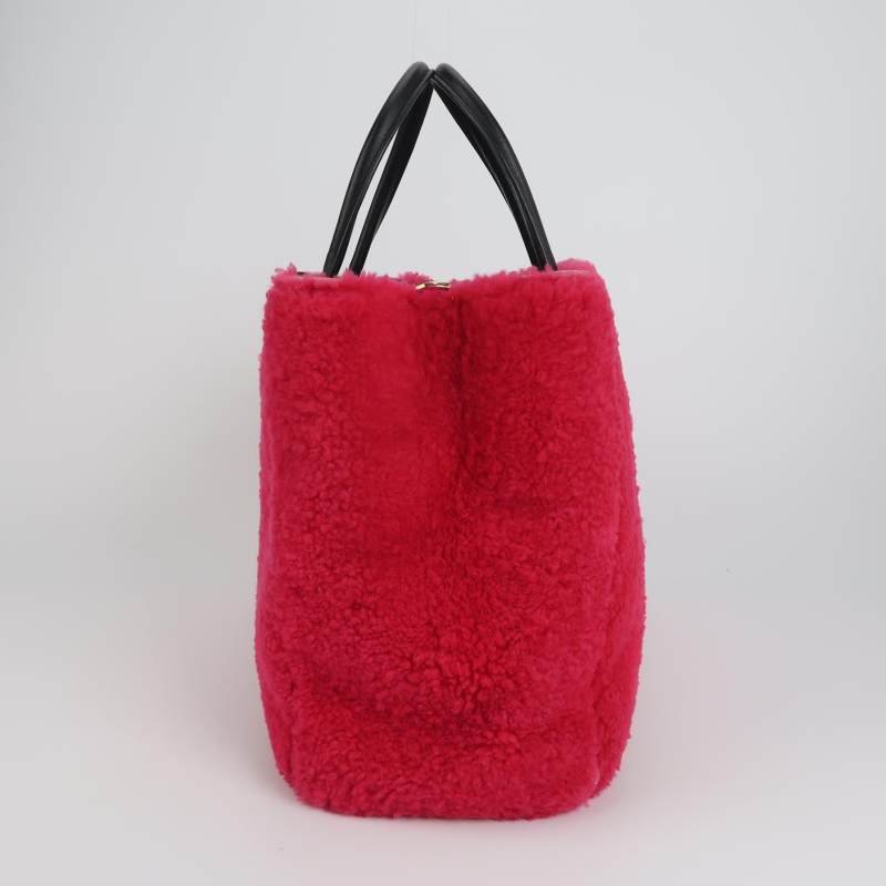 Fendi Petite 2 Jours中號牛皮拼色金屬框架單肩包-2