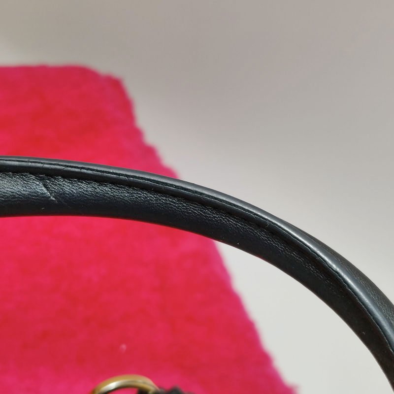 Fendi Petite 2 Jours中號牛皮拼色金屬框架單肩包-15