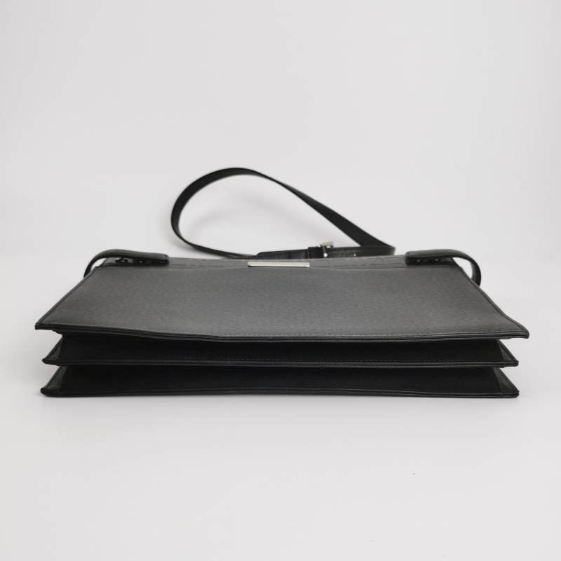 Burberry牛皮純色Logo銘牌斜挎包單肩包-5