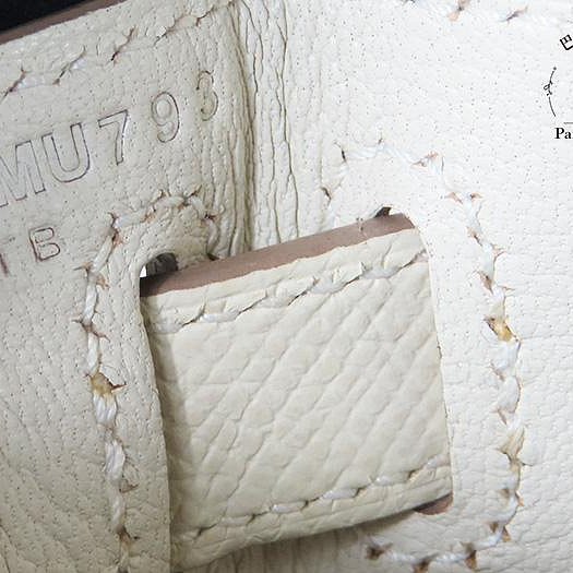 【巴黎站二手名牌專賣店】＊現貨＊HERMES 愛馬仕 真品＊Y刻奶昔白金扣KELLY28 手提包 肩背包-5