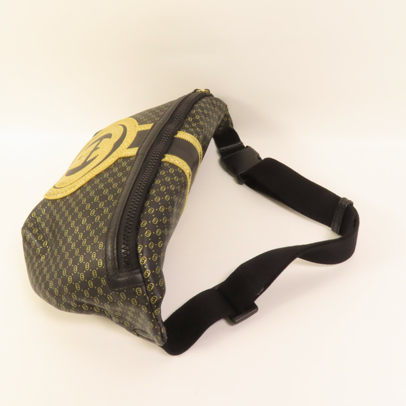 GUCCI 皮革DAPPER DAN Waist Bag腰包-4
