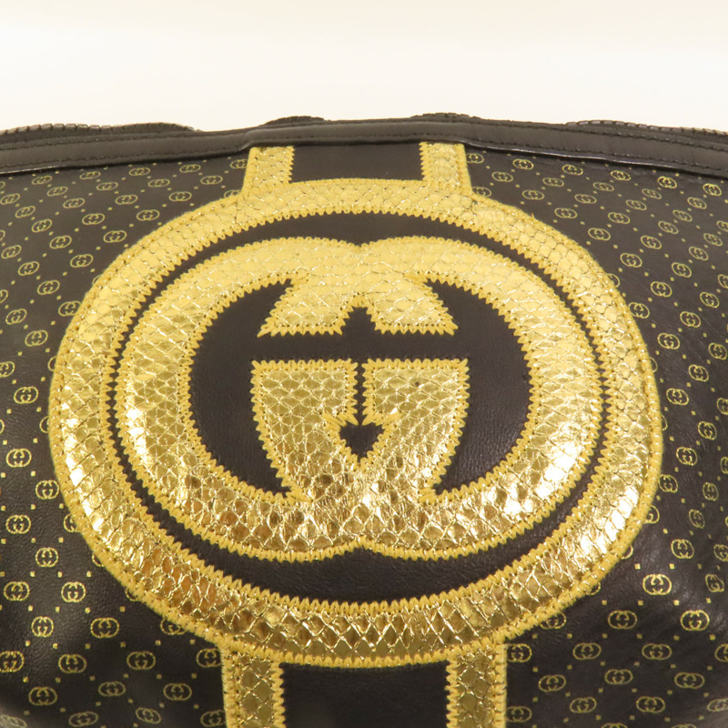 GUCCI 皮革DAPPER DAN Waist Bag腰包-6