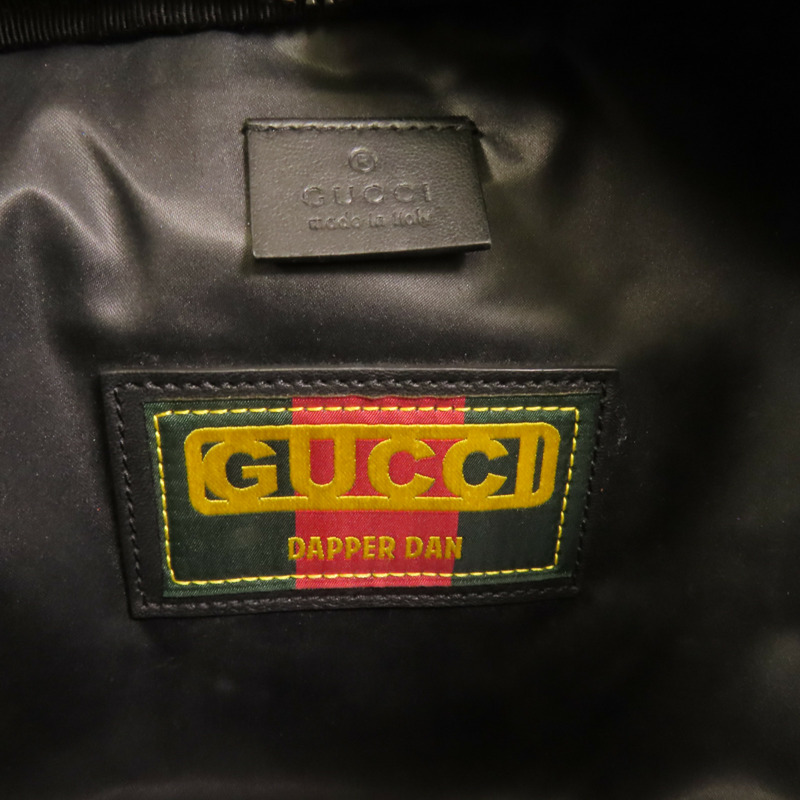 GUCCI 皮革DAPPER DAN Waist Bag腰包-8