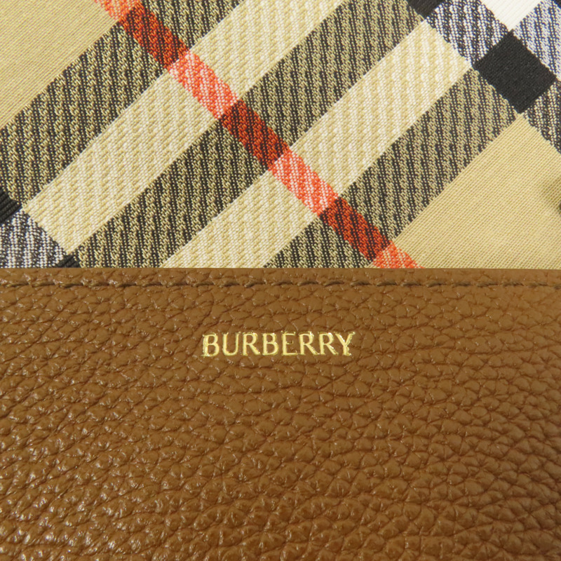 BURBERRY 牛皮皮革Shoulder Bag金扣肩背袋-7