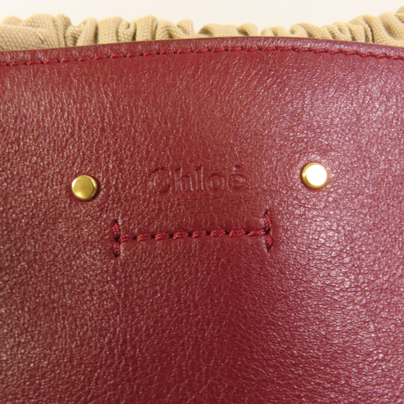 Chloe 牛皮皮革Roy Bag金扣手挽肩背兩用袋-7