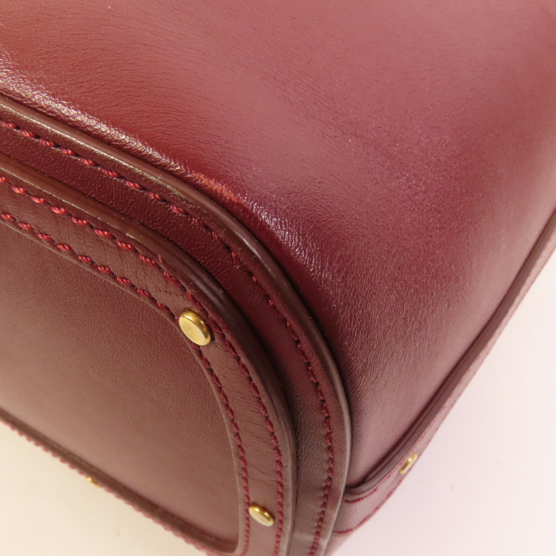 Chloe 牛皮皮革Roy Bag金扣手挽肩背兩用袋-12