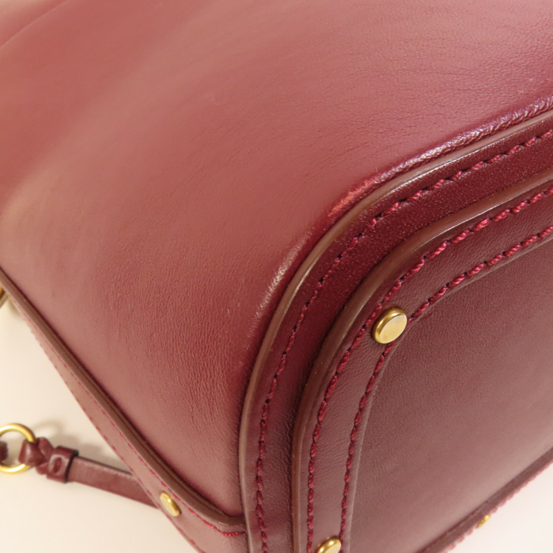 Chloe 牛皮皮革Roy Bag金扣手挽肩背兩用袋-14