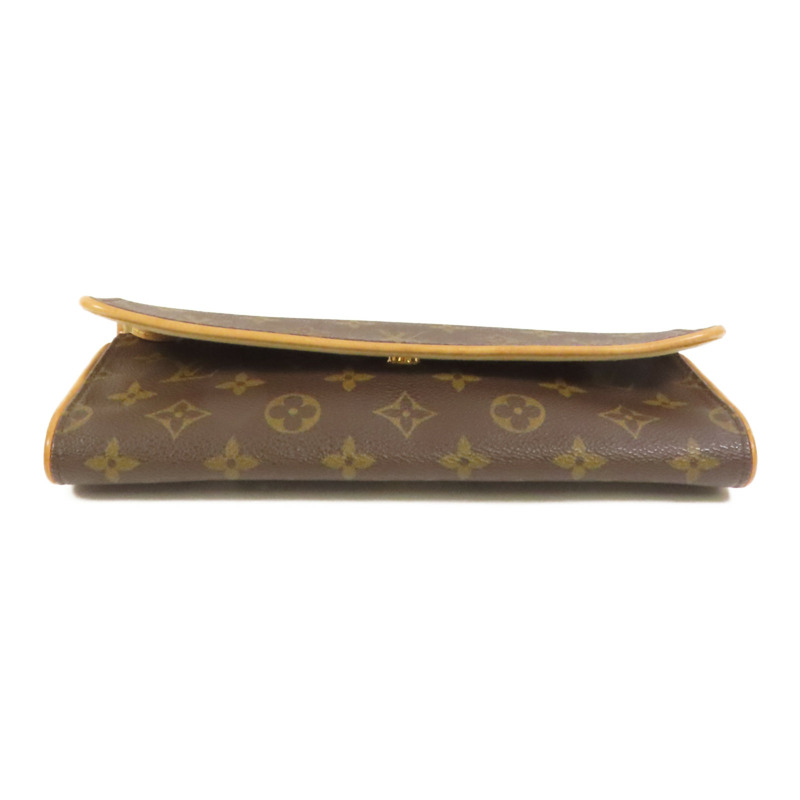 LOUIS VUITTON Monogram Pochette Twin GM金扣肩背袋-3