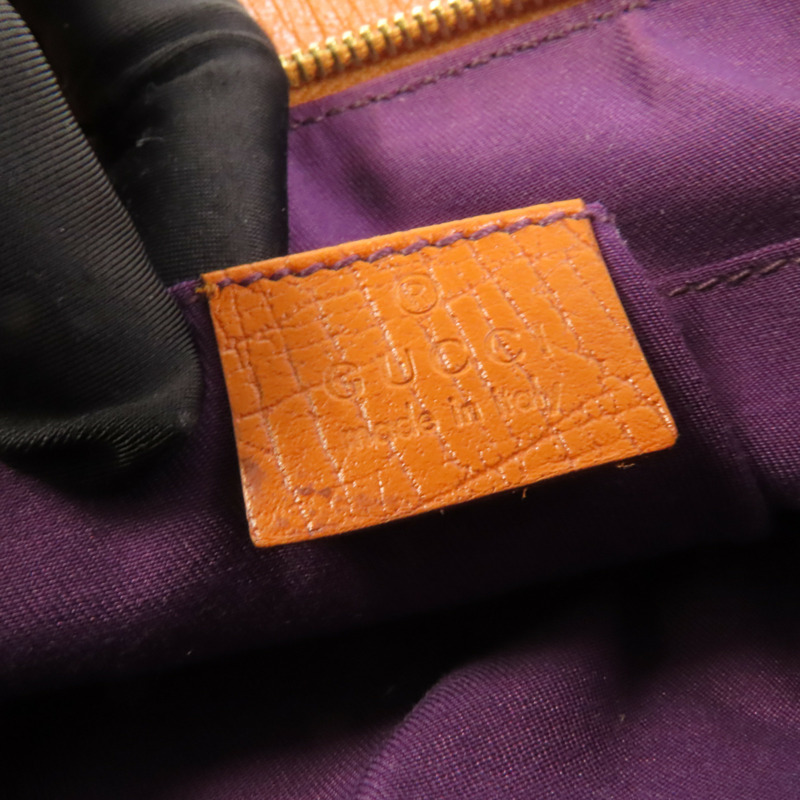 GUCCI 帆布Shoulder Bag金扣肩背袋-7