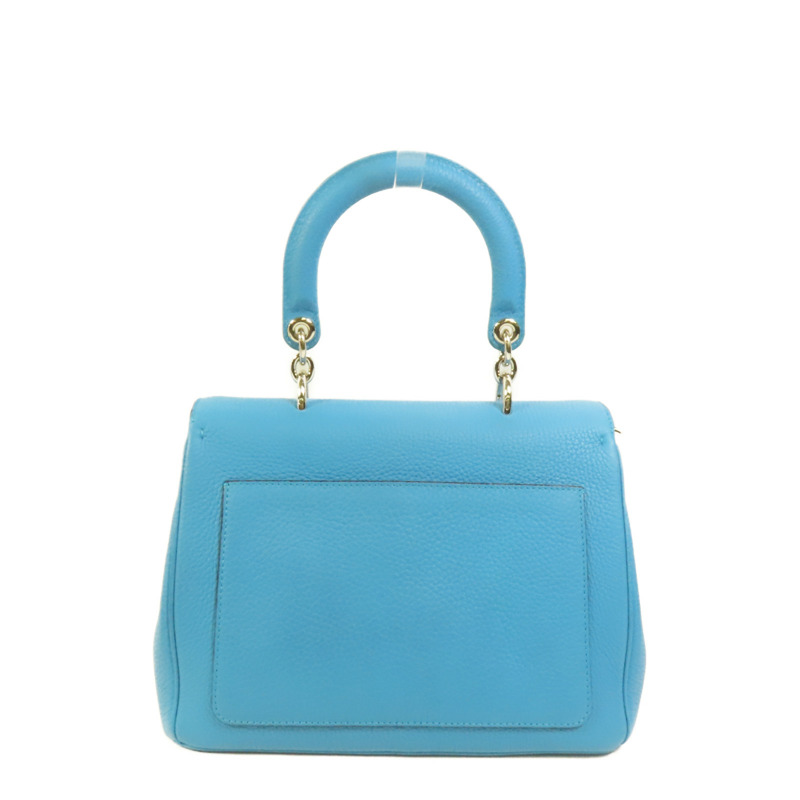 Dior 牛皮皮革Be Dior Bag Medium銀扣手挽肩背兩用袋-1