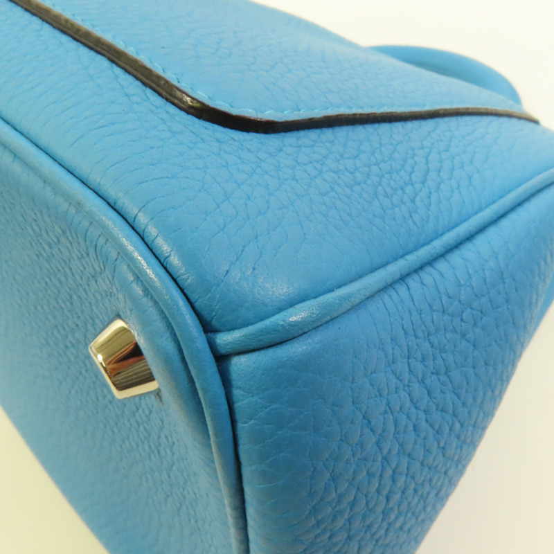 Dior 牛皮皮革Be Dior Bag Medium銀扣手挽肩背兩用袋-14