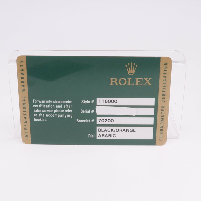 ROLEX Oyster Perpetual 116000-14