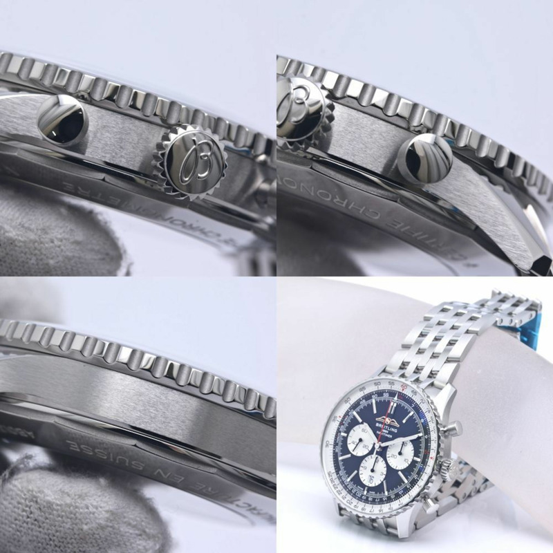 百年靈 Navitimer B01 計時碼錶 AB0137211B1A1 AB0137 男錶，不鏽鋼材質，40252-6