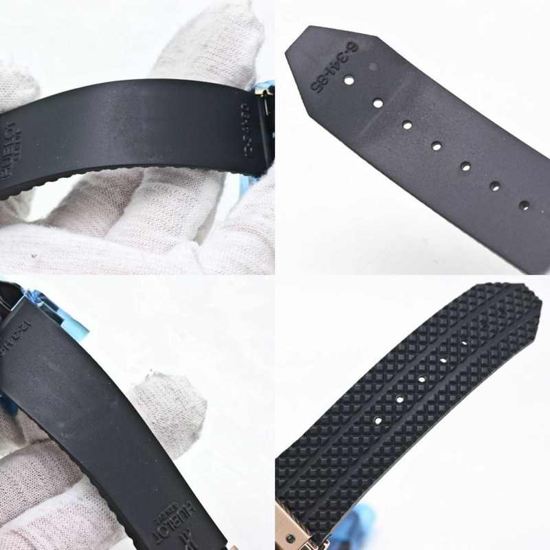 宇舶錶 Big Bang 系列金鑽腕錶 341.PX.130.RX.114 男款 18K 玫瑰金錶殼及橡膠錶帶 40144-8