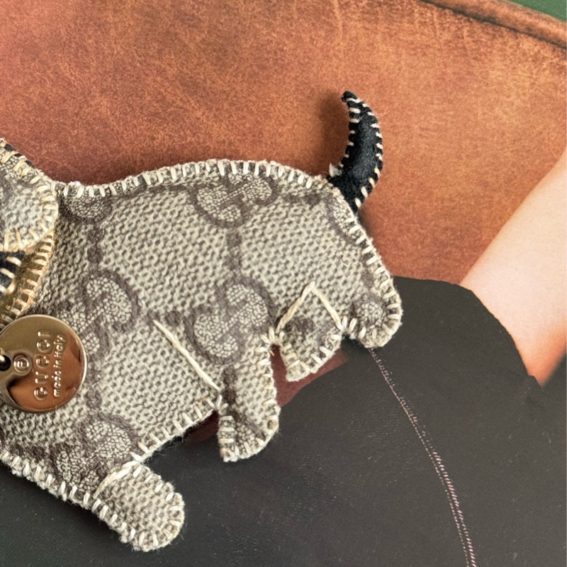 Gucci鬥牛犬吊飾🐶 超級可愛✨-4