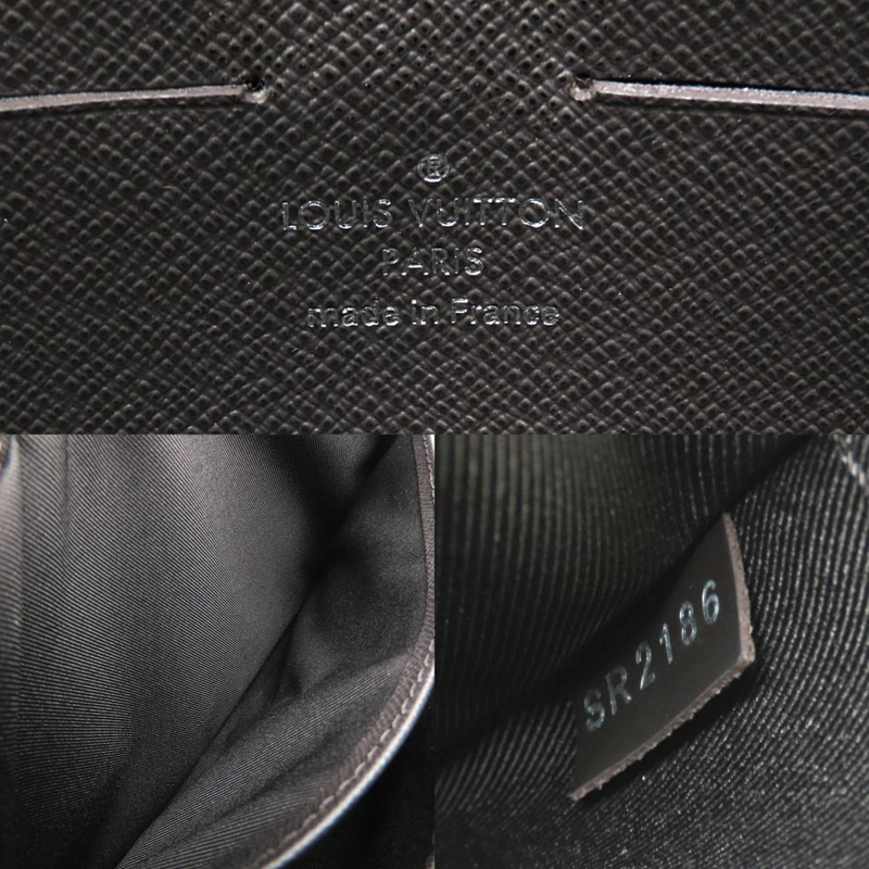 路易威登 Damier Pochette Kasai N41663 Ebene 男手拿包 (353078)-7