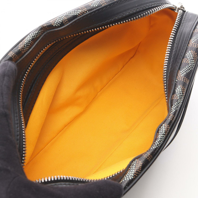 GOYARD Cap-Vert PM 單肩斜背包 CAPVE2PMLTY01CL01P 帆布皮革 BK-2