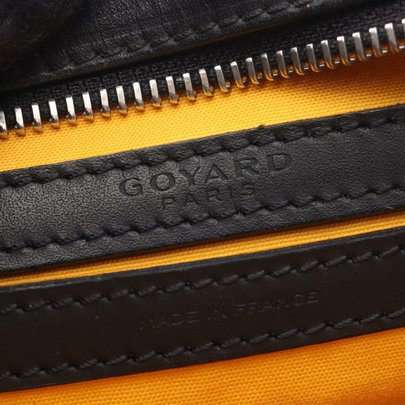 GOYARD Cap-Vert PM 單肩斜背包 CAPVE2PMLTY01CL01P 帆布皮革 BK-3