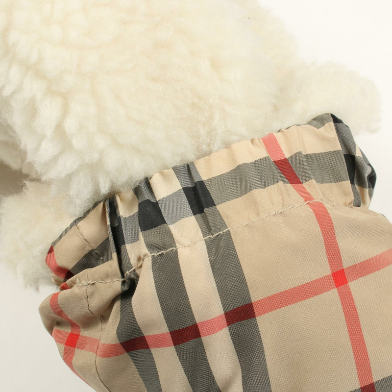 BURBERRY Bore Blouson 羊絨聚酯白色 #UK2 二手女裝-6