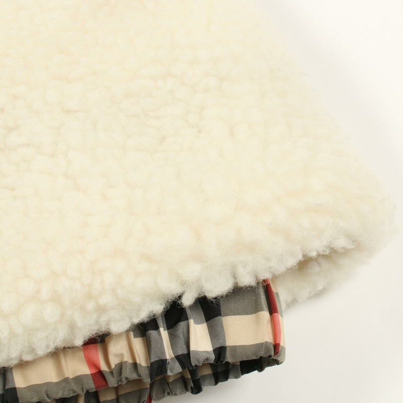 BURBERRY Bore Blouson 羊絨聚酯白色 #UK2 二手女裝-7