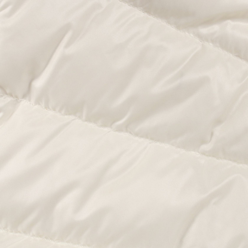 MONCLER 羊毛開襟羊毛羽絨外套 白色 #XS 二手女款-8