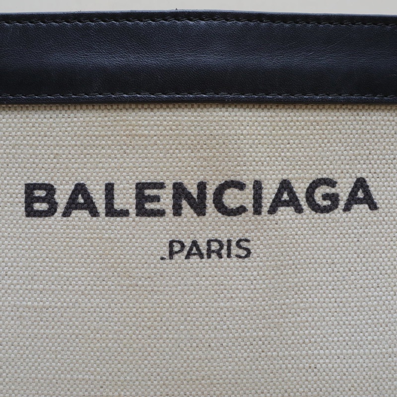 BALENCIAGA 拼色帆布風琴包斜挎包-4