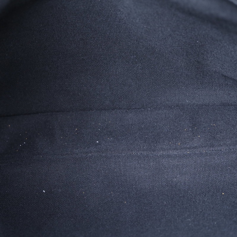 CHANEL Suppletwins24P嬉皮Hobo郵差包小號24.5黑色荔枝牛皮晶片開金扣-5