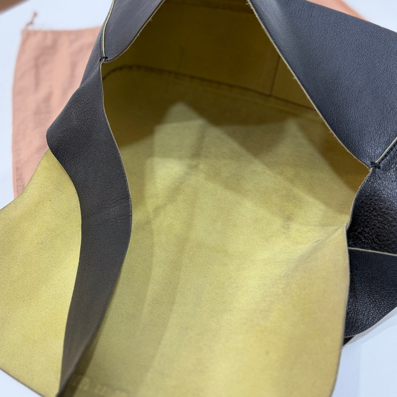 MIU MIU Vintage 蝴蝶結 黑色牛皮 肩背包 側背包 手提包-19