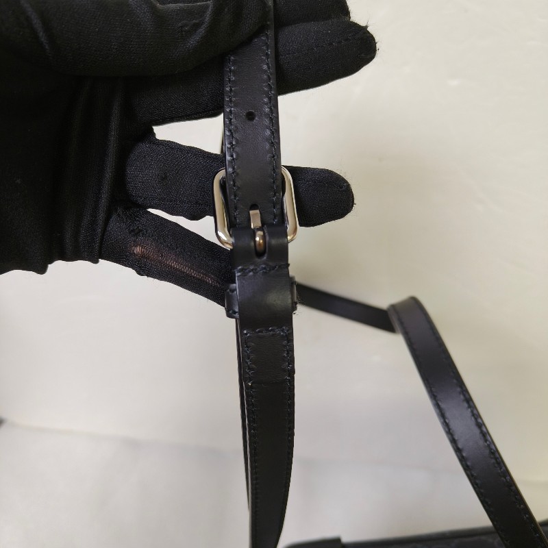 【🐴馬上下單最優惠】🧧限時降價至2/11（原$33800）【9成新】㊣✨GUCCI✨（附盒子）古馳 GG 黑灰 箱包 Box 軟盒子 盒包 箱型包 相機包 肩背包 斜背包/雙G/二手包/保證正品🌳二手樹屋🌳-28