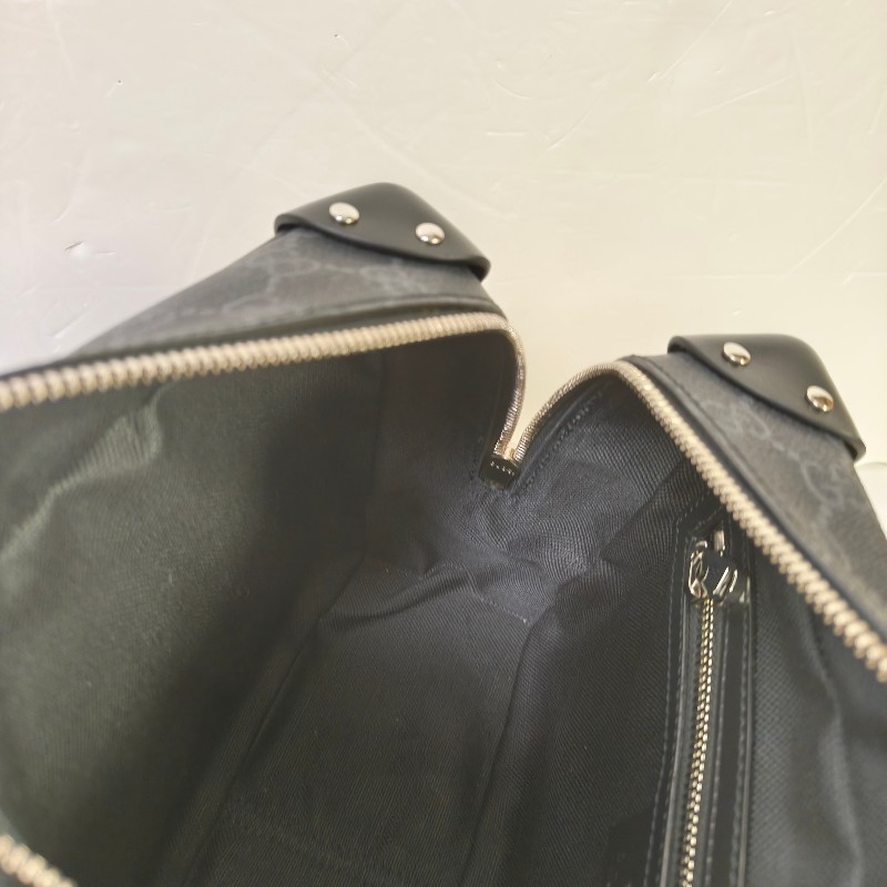 【🐴馬上下單最優惠】🧧限時降價至2/11（原$33800）【9成新】㊣✨GUCCI✨（附盒子）古馳 GG 黑灰 箱包 Box 軟盒子 盒包 箱型包 相機包 肩背包 斜背包/雙G/二手包/保證正品🌳二手樹屋🌳-32