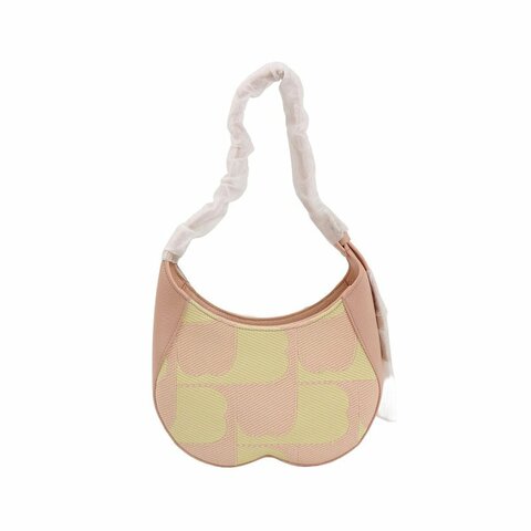 Burberry Chess牛皮拼色馬頭金屬裝飾單肩包9.8新