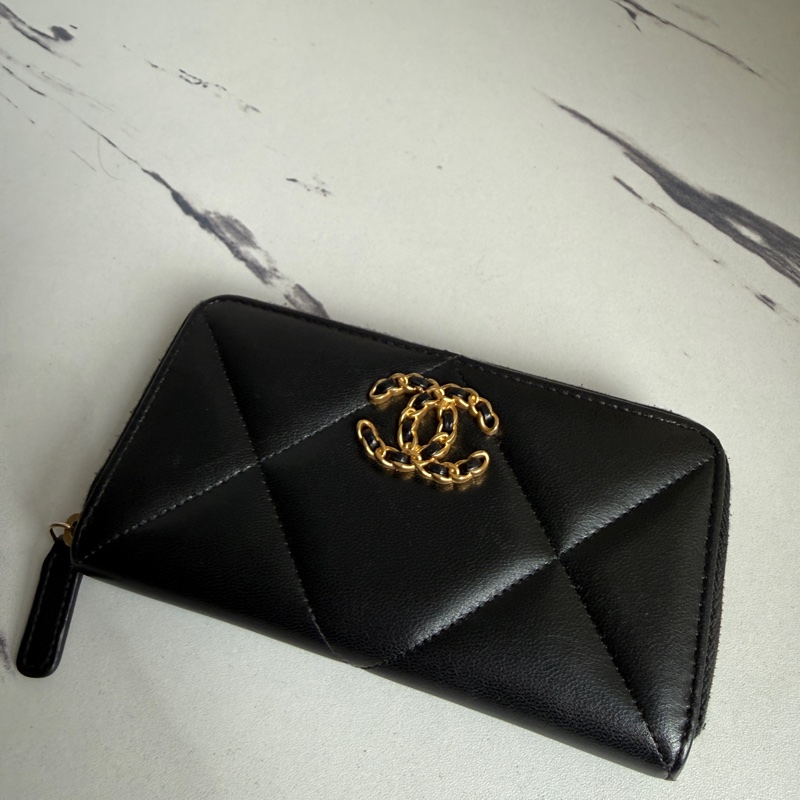 Chanel 19中夾 最美皮夾-0