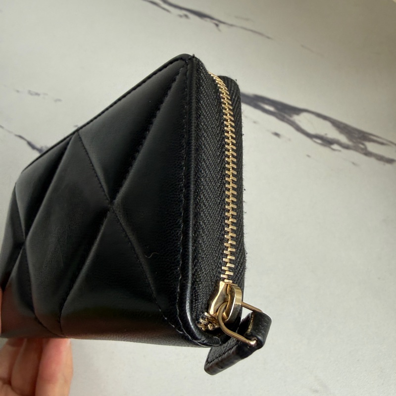 Chanel 19中夾 最美皮夾-8