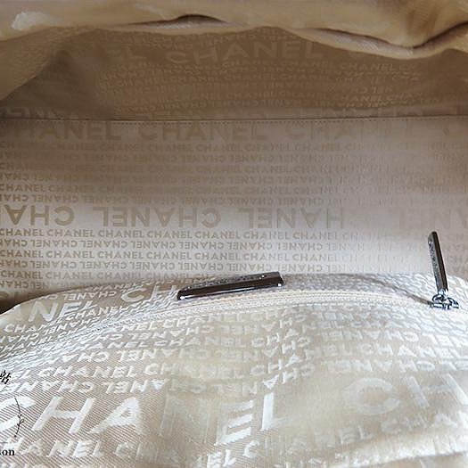 【巴黎站二手名牌專賣店】＊現貨＊CHANEL 香奈兒 真品*金色菱格紋小羊皮翻蓋手提大行李袋-3