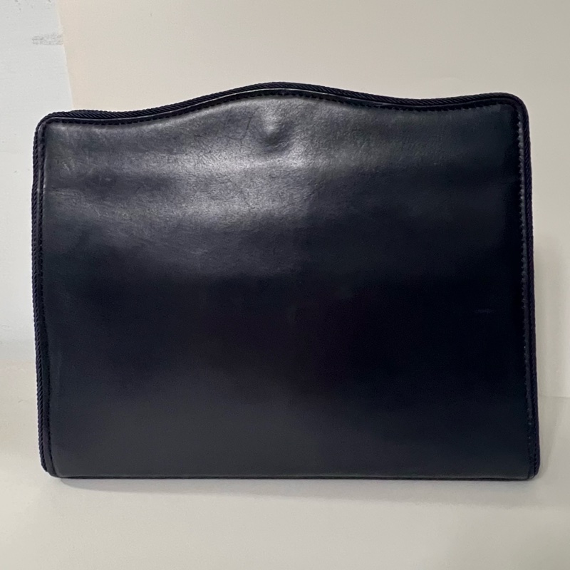 Christian Dior 迪奧 深藍肩背包-10