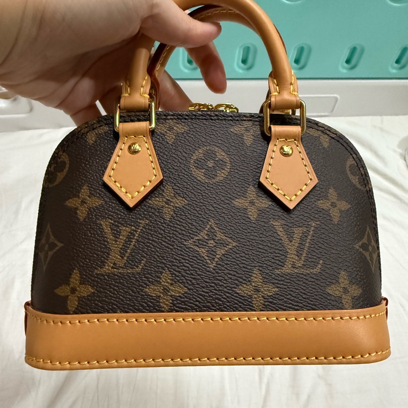 LV Nano Alma M82717 小貝殼包 手提 斜背 側背包-6