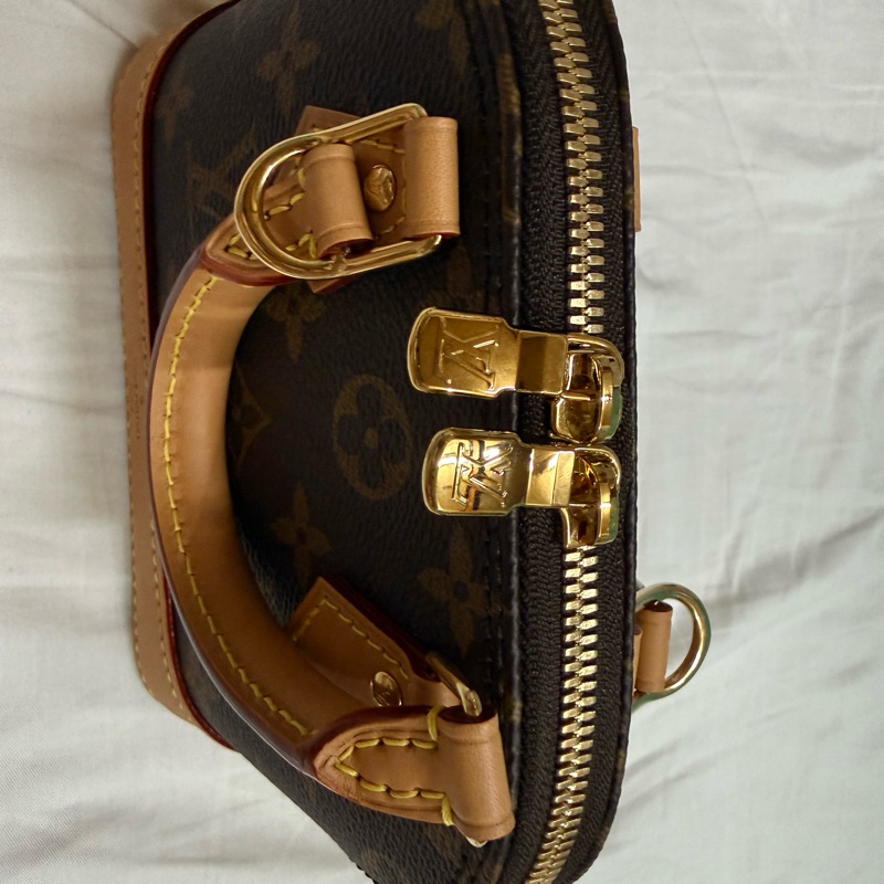 LV Nano Alma M82717 小貝殼包 手提 斜背 側背包-13