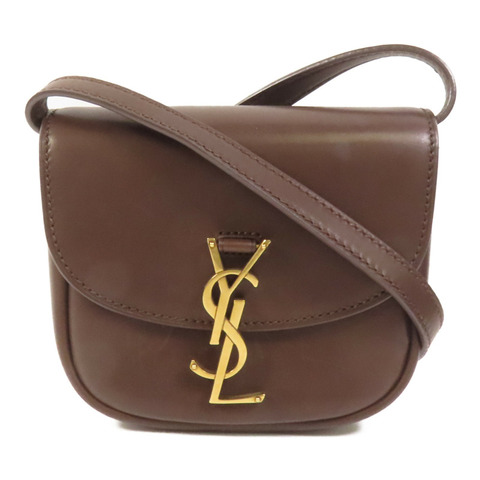 SAINT LAURENT 牛皮皮革Kaia金扣肩背袋