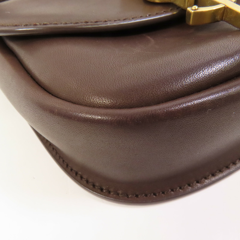 SAINT LAURENT 牛皮皮革Kaia金扣肩背袋-12