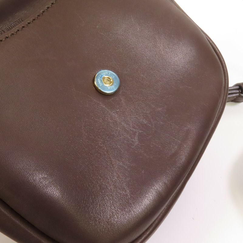 SAINT LAURENT 牛皮皮革Kaia金扣肩背袋-17