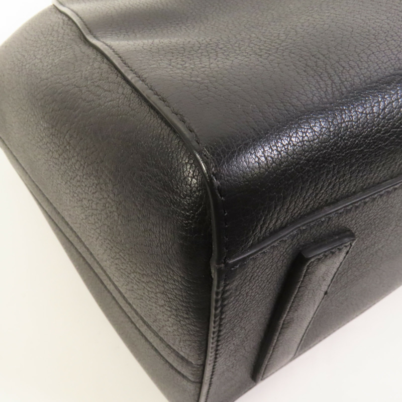 GIVENCHY 牛皮皮革Antigona銀扣手挽肩背兩用袋-12