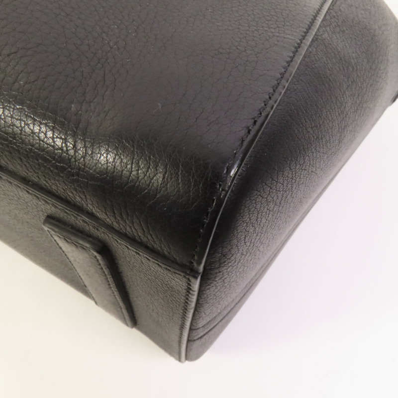 GIVENCHY 牛皮皮革Antigona銀扣手挽肩背兩用袋-13