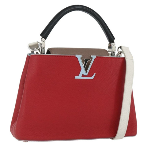 路易威登 Capusine BB 手提包 Taurillon 皮革 2way LV 正品 ka1625SAM