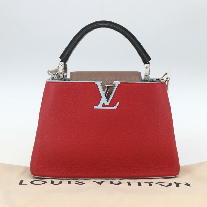 【日本直送】路易威登 Capusine BB 手提包 Taurillon 皮革 2way LV 正品 ka1625SAM-11