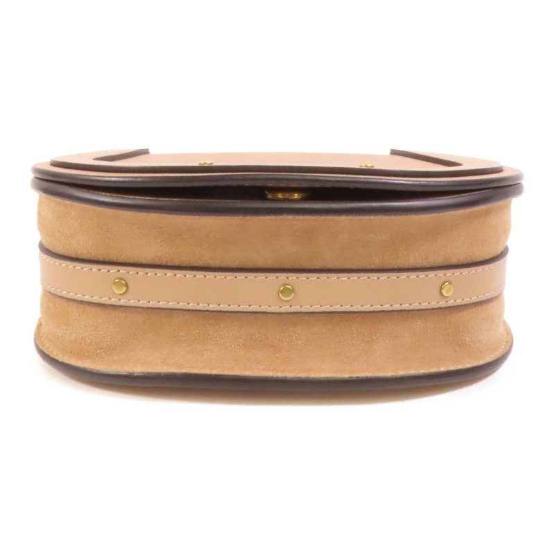 Chloe 牛皮皮革Nile Bag金扣手挽肩背兩用袋-3