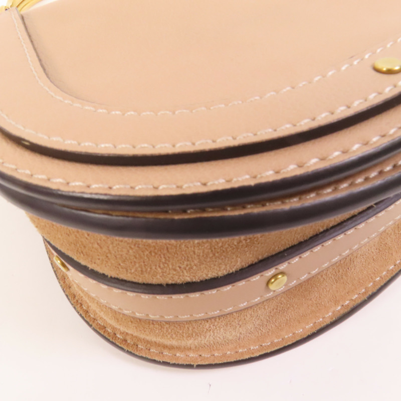 Chloe 牛皮皮革Nile Bag金扣手挽肩背兩用袋-11