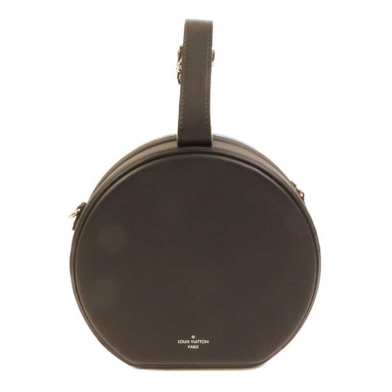 LOUIS VUITTON 牛皮皮革Petite Boite Chapeau銀扣手挽肩背兩用袋-1