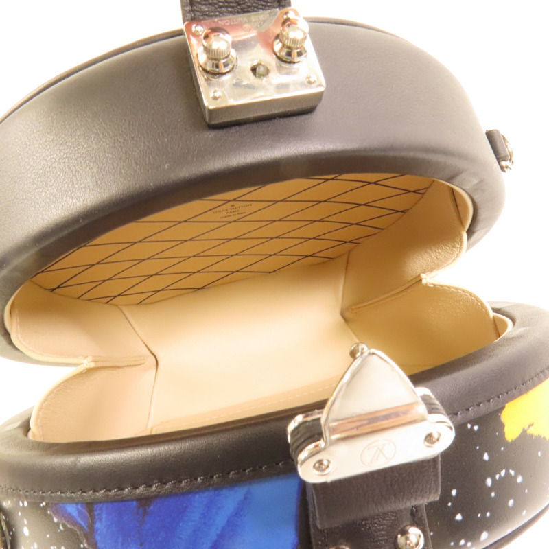 LOUIS VUITTON 牛皮皮革Petite Boite Chapeau銀扣手挽肩背兩用袋-4