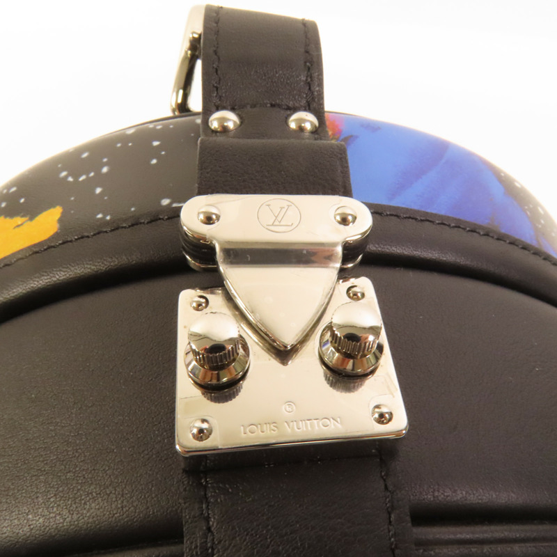 LOUIS VUITTON 牛皮皮革Petite Boite Chapeau銀扣手挽肩背兩用袋-8