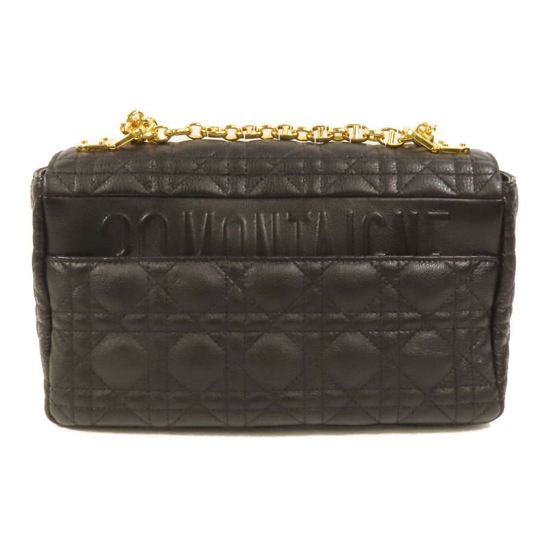 Dior 牛皮皮革Dior Caro Medium金扣鏈帶肩背袋-1